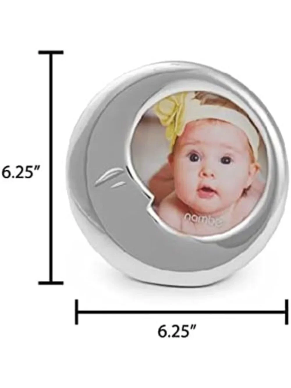 Adorable Baby Moon Picture Frame - Perfect for Nursery Decor & Gift Idea